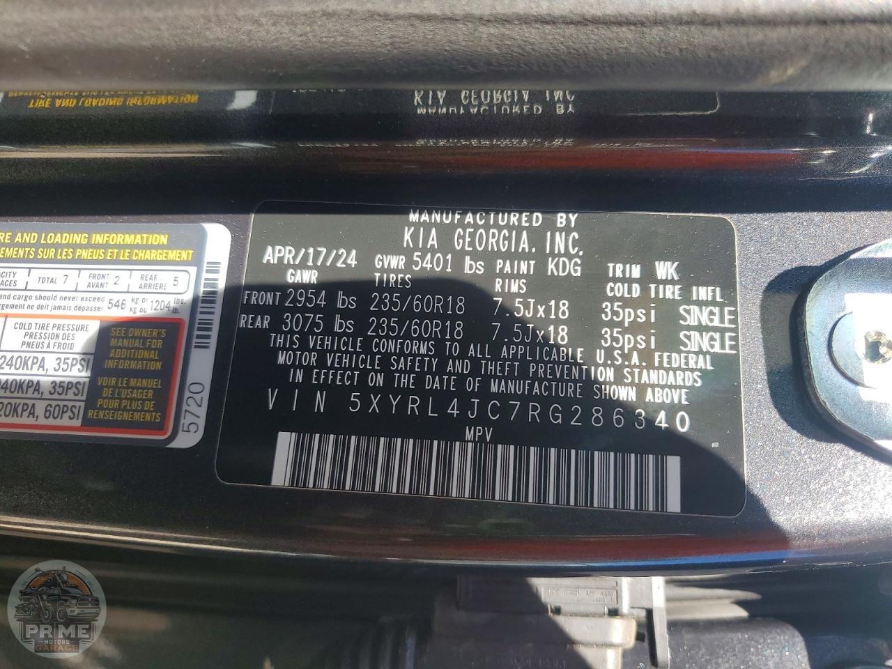 2024 KIA SORENTO — фото 13