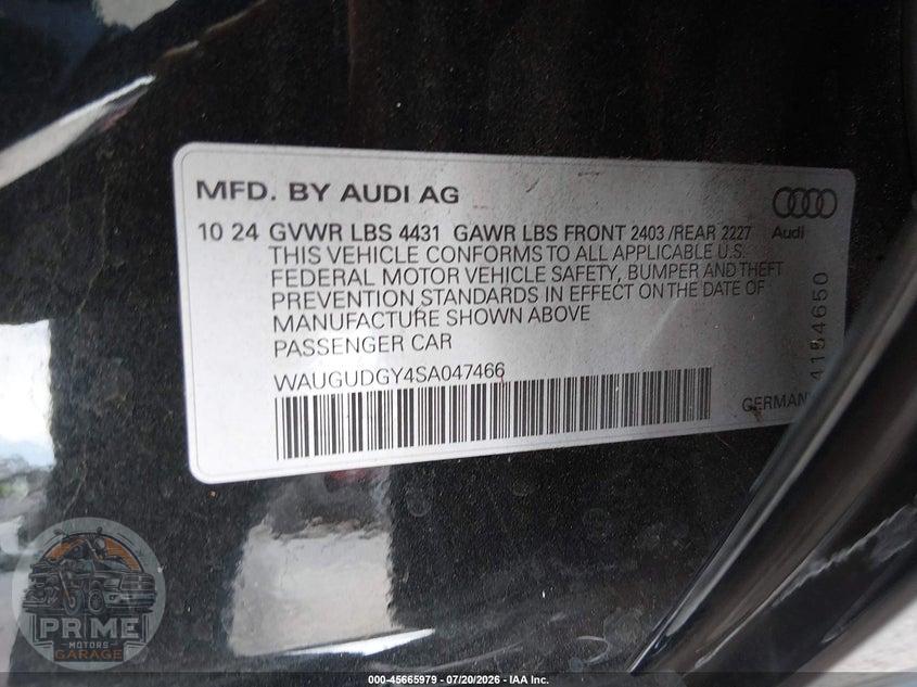 2025 AUDI A3 PREMIUM 40 TFSI QUATTRO S TRONIC — фото 9