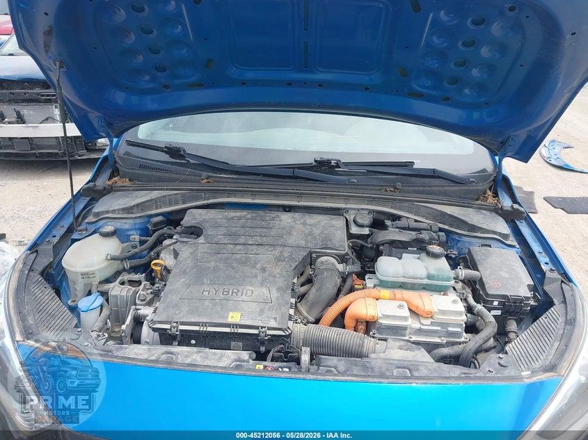 2018 HYUNDAI IONIQ HYBRID BLUE — фото 10