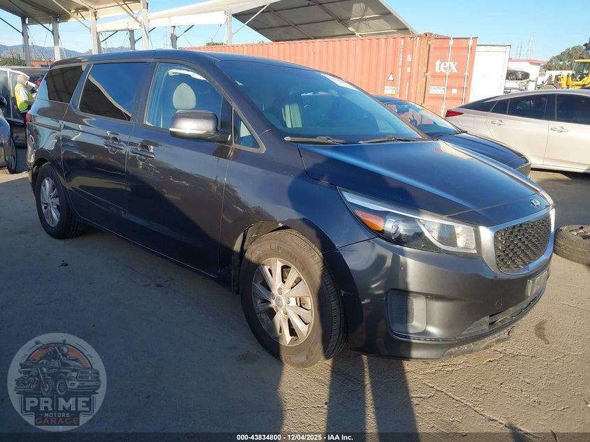 2017 KIA SEDONA LX — фото 1