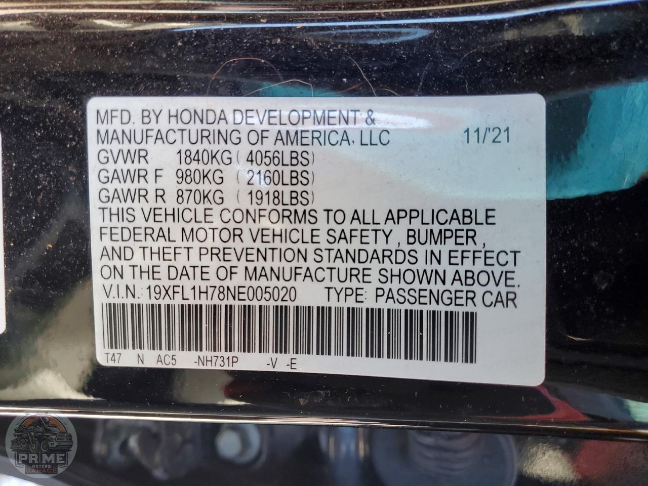 2022 HONDA CIVIC — фото 47