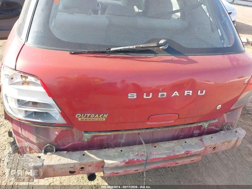 2002 SUBARU IMPREZA OUTBACK SPORT — фото 19