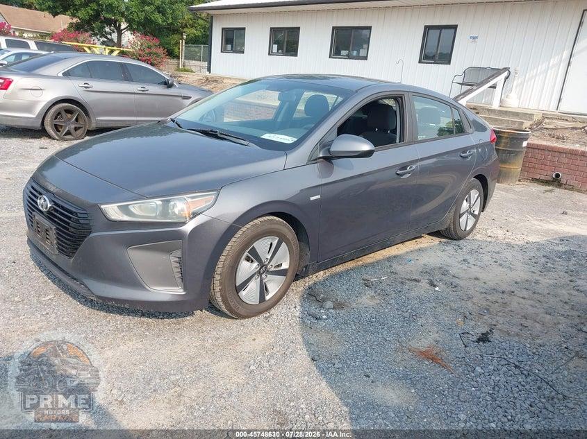 2018 HYUNDAI IONIQ HYBRID BLUE — фото 2