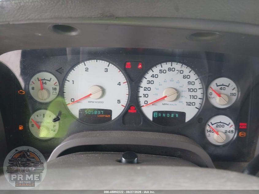 2003 DODGE RAM 2500 SLT/LARAMIE/ST — фото 7