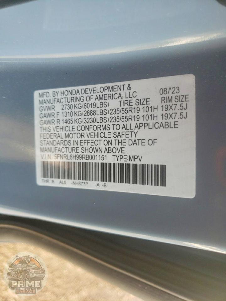 2024 HONDA ODYSSEY — фото 13