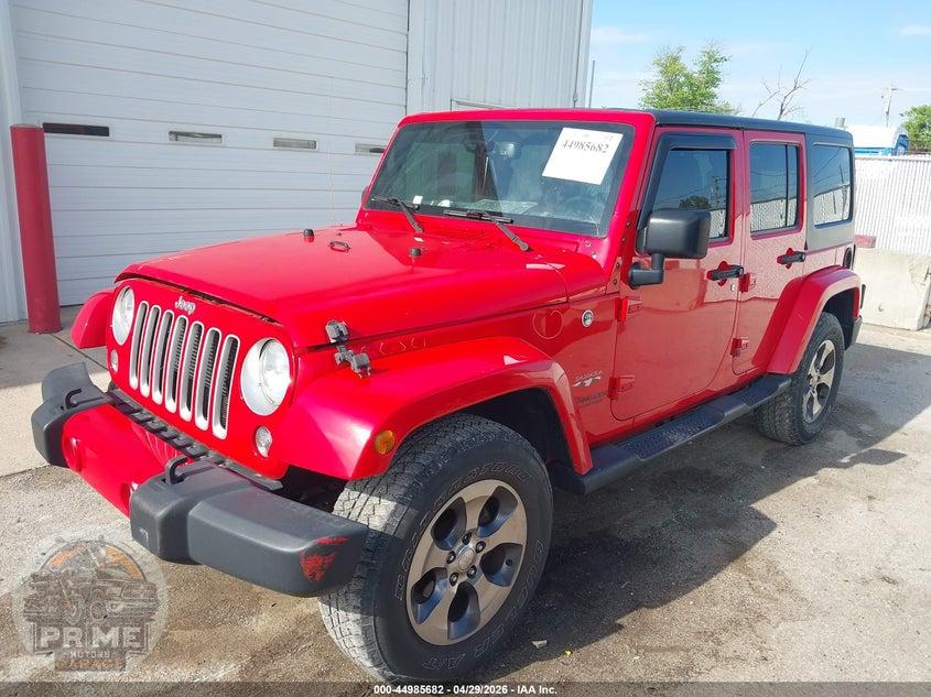 2016 JEEP WRANGLER UNLIMITED SAHARA — фото 2