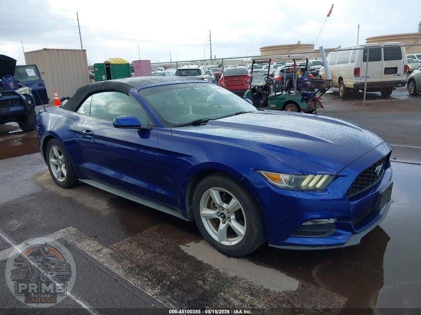 2016 FORD MUSTANG V6