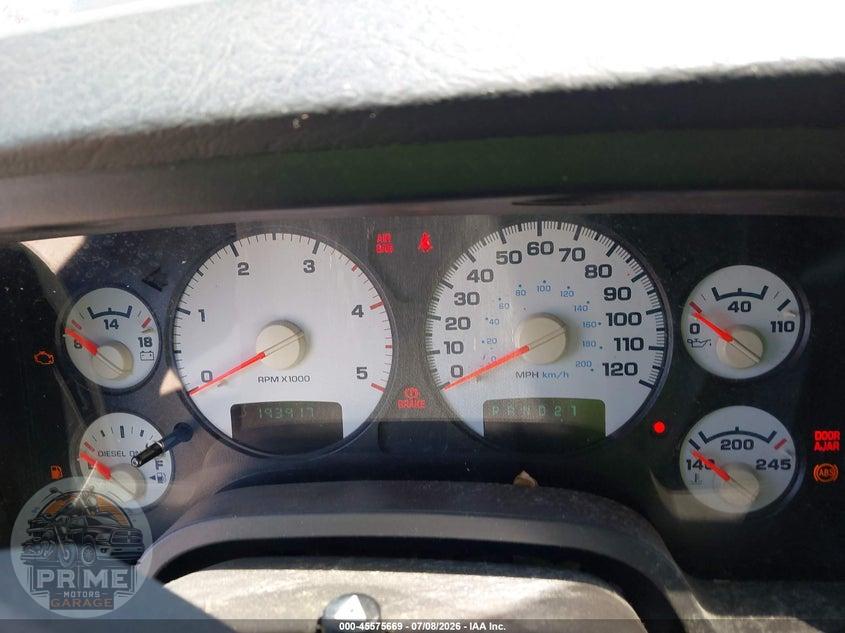 2004 DODGE RAM 2500 SLT/LARAMIE — фото 7