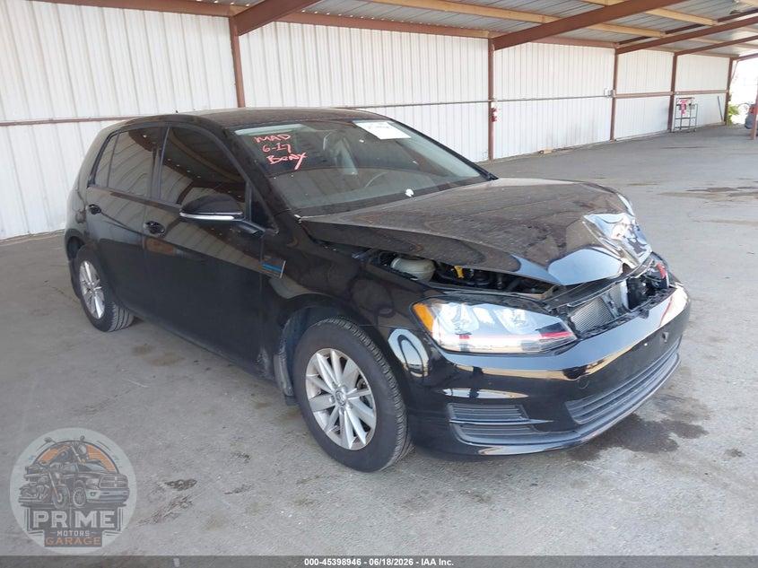 2016 VOLKSWAGEN GOLF TSI S 4-DOOR