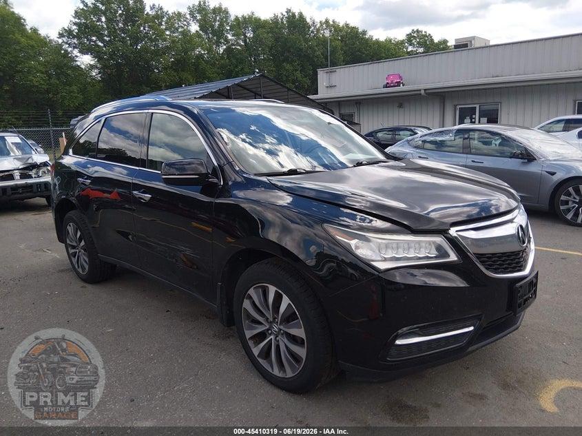 2016 ACURA MDX TECHNOLOGY   ACURAWATCH PLUS PACKAGES/TECHNOLOGY PACKAGE