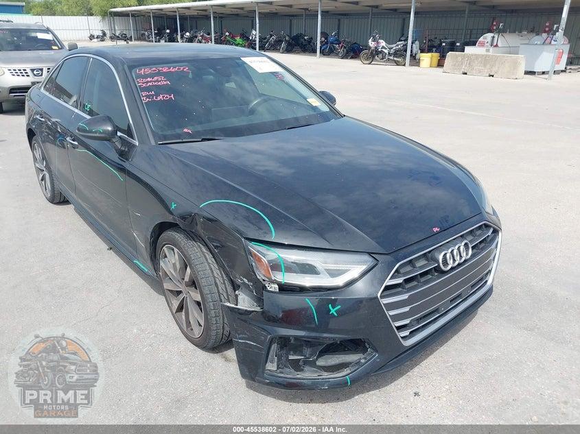 2020 AUDI A4 PREMIUM 40 TFSI FRONT-WHEEL DRIVE S TRONIC