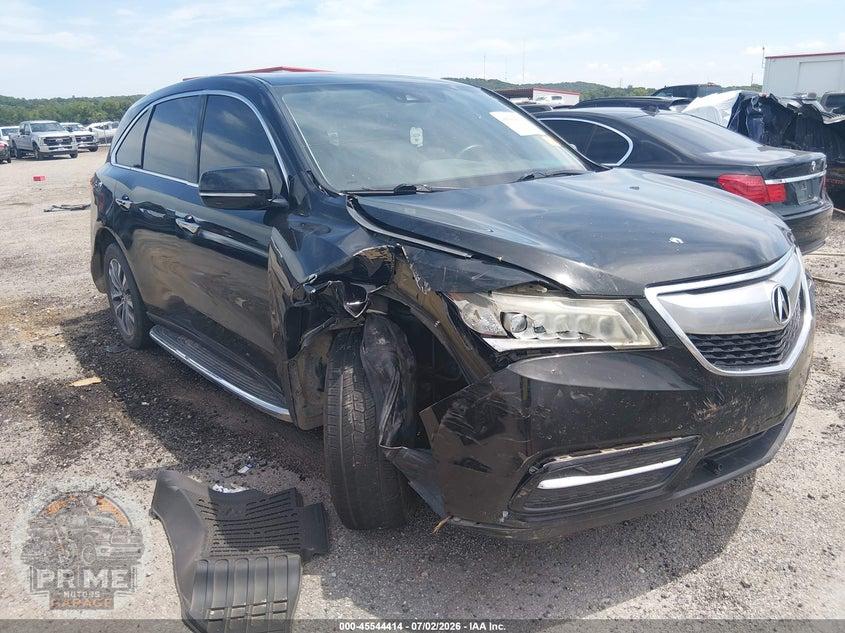 2016 ACURA MDX TECHNOLOGY   ACURAWATCH PLUS PACKAGES/TECHNOLOGY PACKAGE