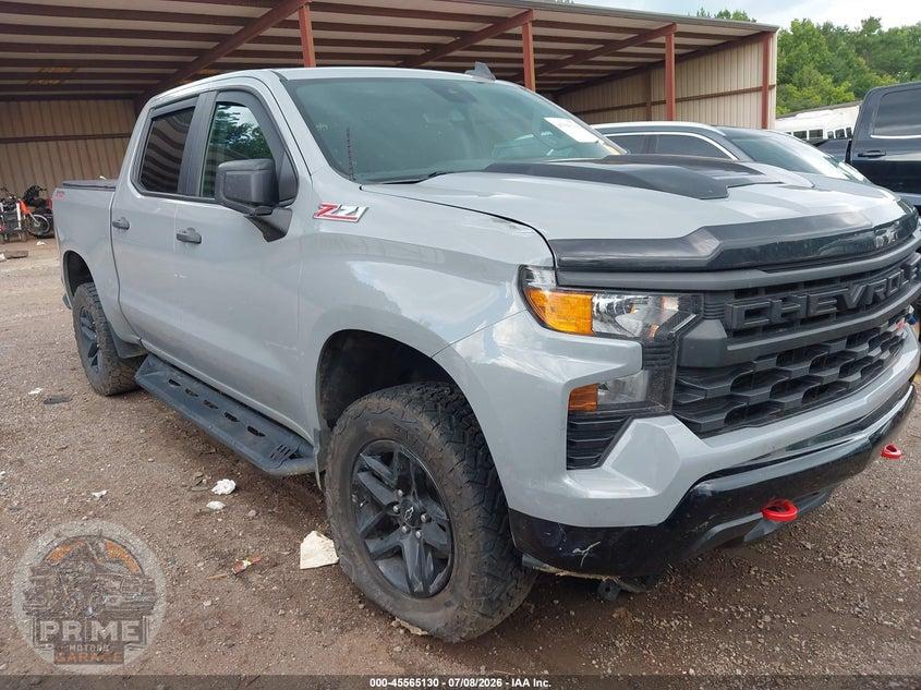 2024 CHEVROLET SILVERADO 1500 4WD  SHORT BED CUSTOM TRAIL BOSS