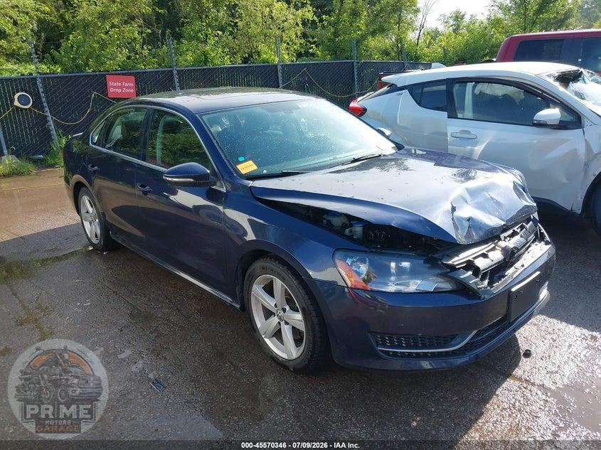2012 VOLKSWAGEN PASSAT 2.0L TDI SE