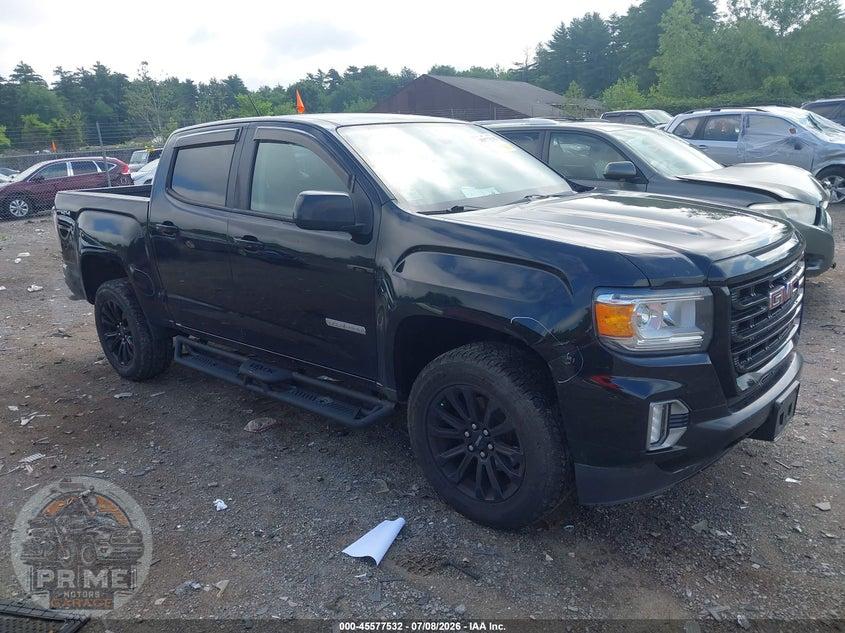 2021 GMC CANYON 4WD  SHORT BOX ELEVATION