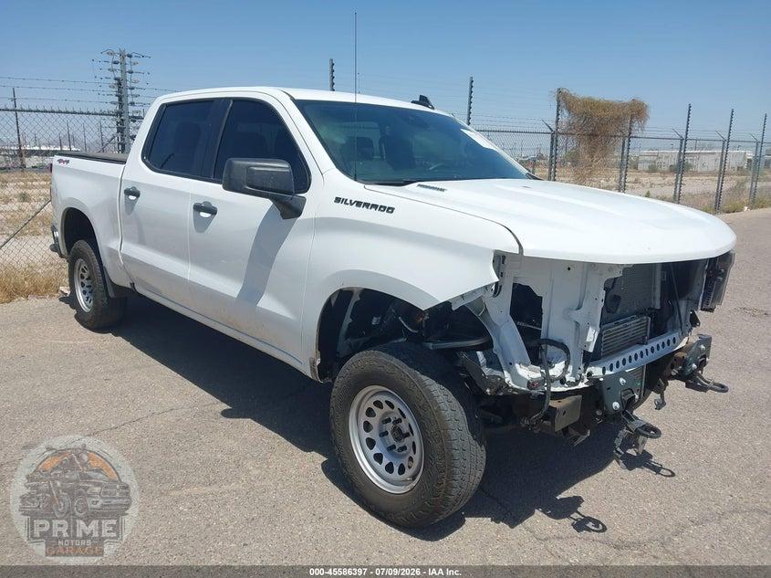 2025 CHEVROLET SILVERADO 1500 4WD  SHORT BED WT