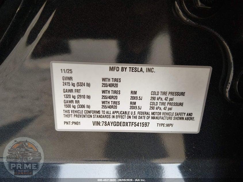 2026 TESLA MODEL Y PREMIUM REAR-WHEEL DRIVE/REAR-WHEEL DRIVE — фото 9
