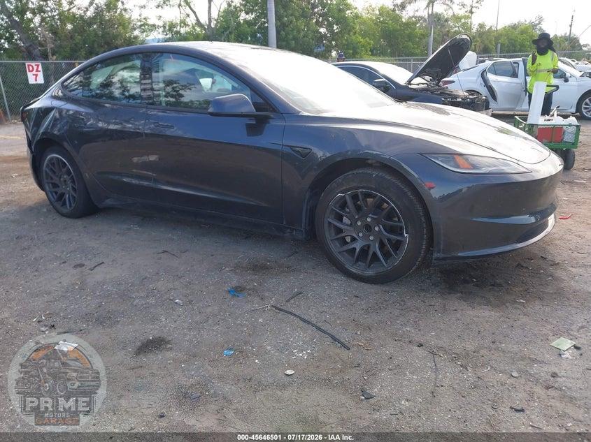 2025 TESLA MODEL 3 LONG RANGE REAR-WHEEL DRIVE/STANDARD REAR-WHEEL DRIVE
