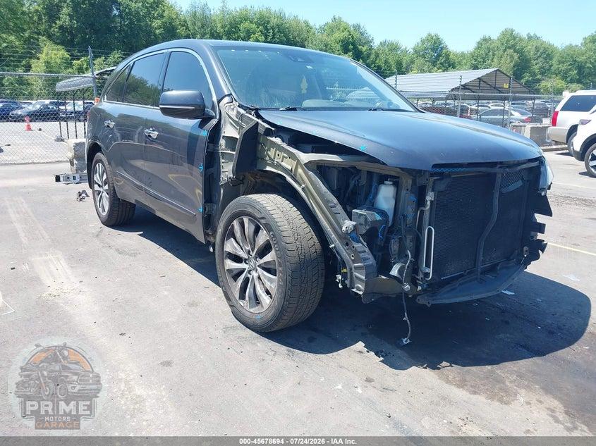 2016 ACURA MDX TECHNOLOGY   ACURAWATCH PLUS PACKAGES/TECHNOLOGY PACKAGE