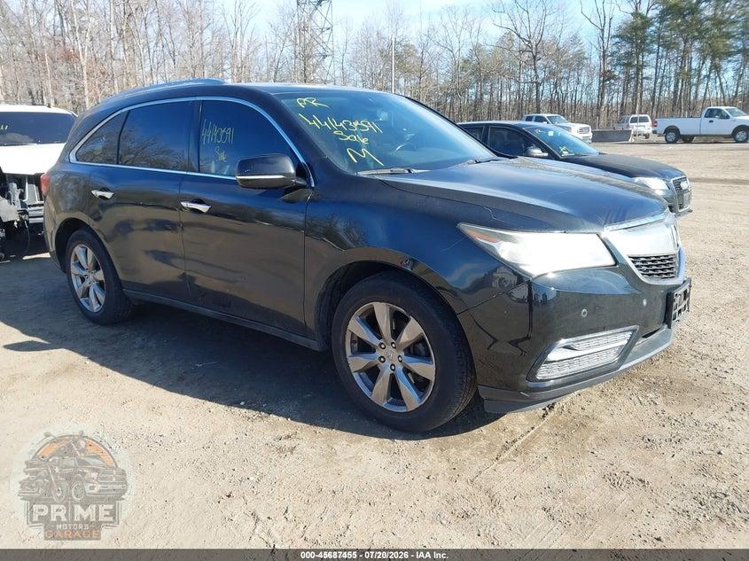 2014 ACURA MDX ADVANCE PKG W/ENTERTAINMENT PKG