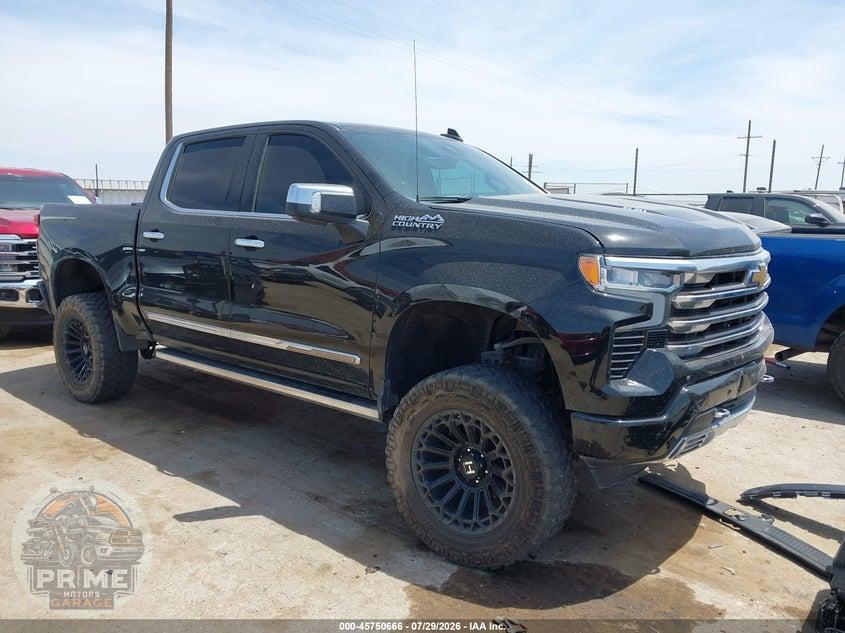 2022 CHEVROLET SILVERADO 1500 4WD  SHORT BED HIGH COUNTRY
