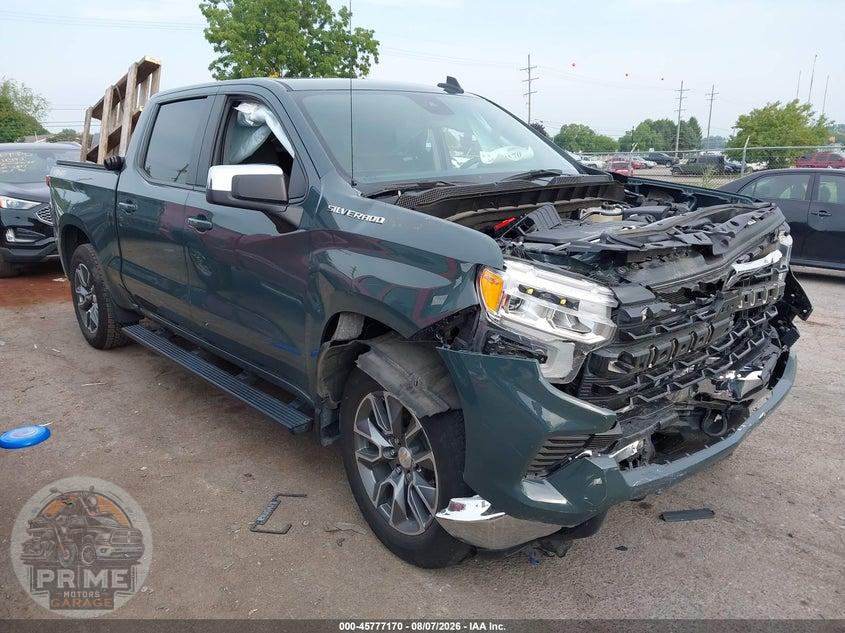 2025 CHEVROLET SILVERADO 1500 4WD  SHORT BED LT WITH 2FL