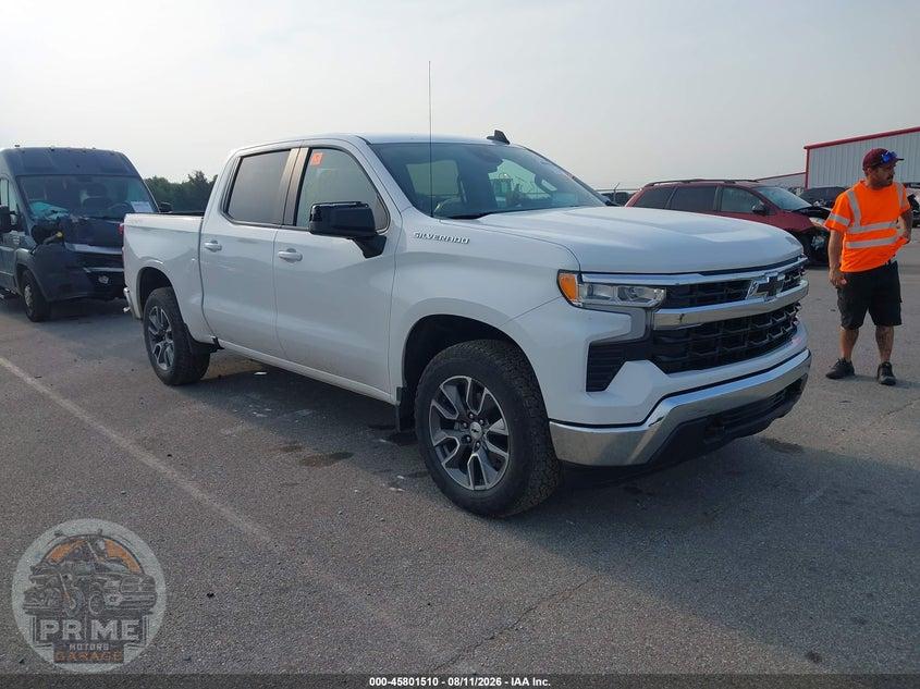 2023 CHEVROLET SILVERADO 1500 4WD  SHORT BED LT WITH 2FL