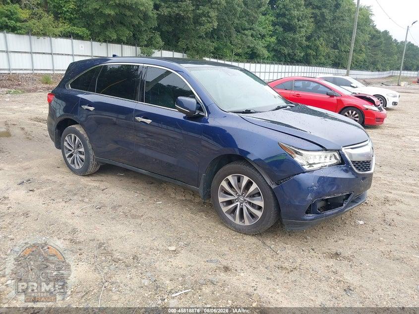 2014 ACURA MDX TECHNOLOGY PACKAGE