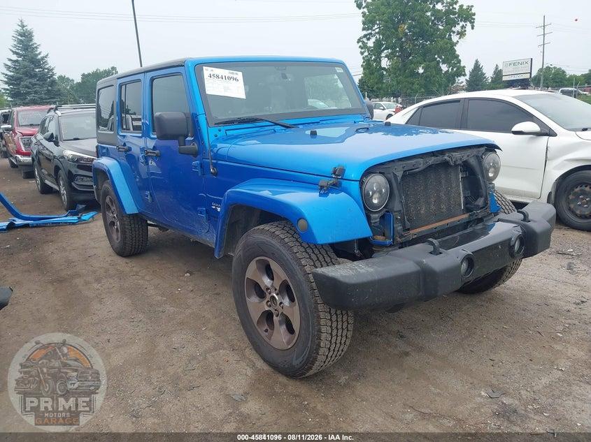 2016 JEEP WRANGLER UNLIMITED SAHARA
