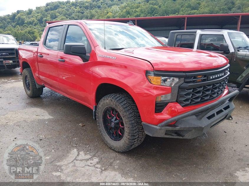 2025 CHEVROLET SILVERADO 1500 4WD  SHORT BED CUSTOM
