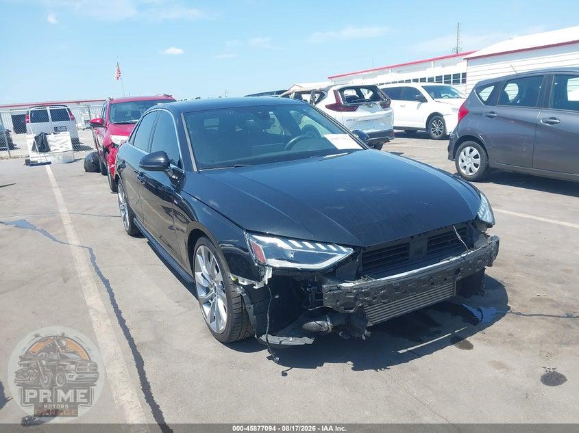 2021 AUDI A4 PREMIUM PLUS 45 TFSI S LINE QUATTRO S TRONIC