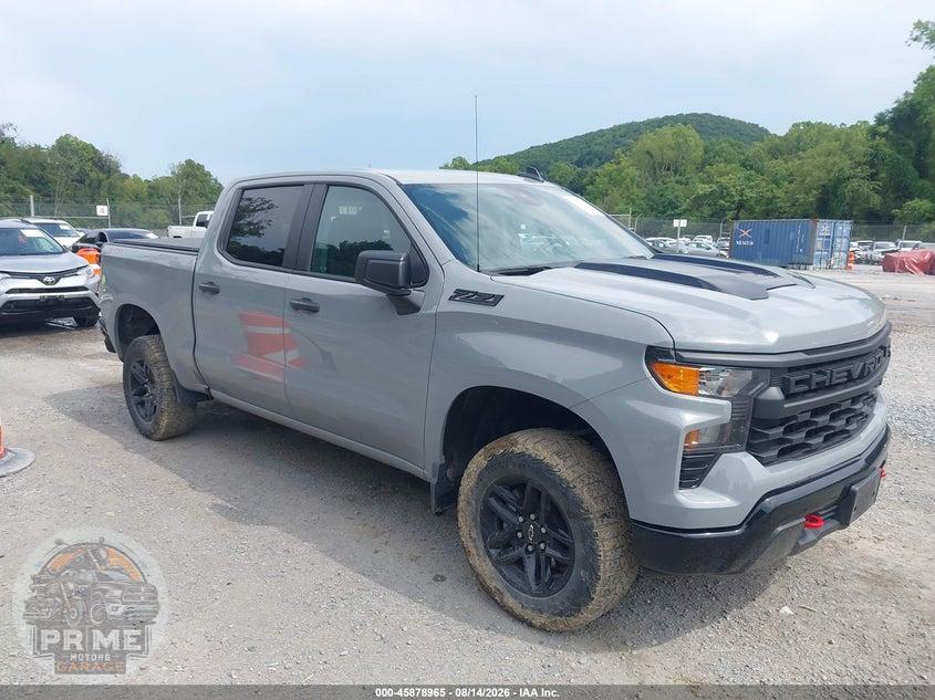 2025 CHEVROLET SILVERADO 1500 4WD  SHORT BED CUSTOM TRAIL BOSS