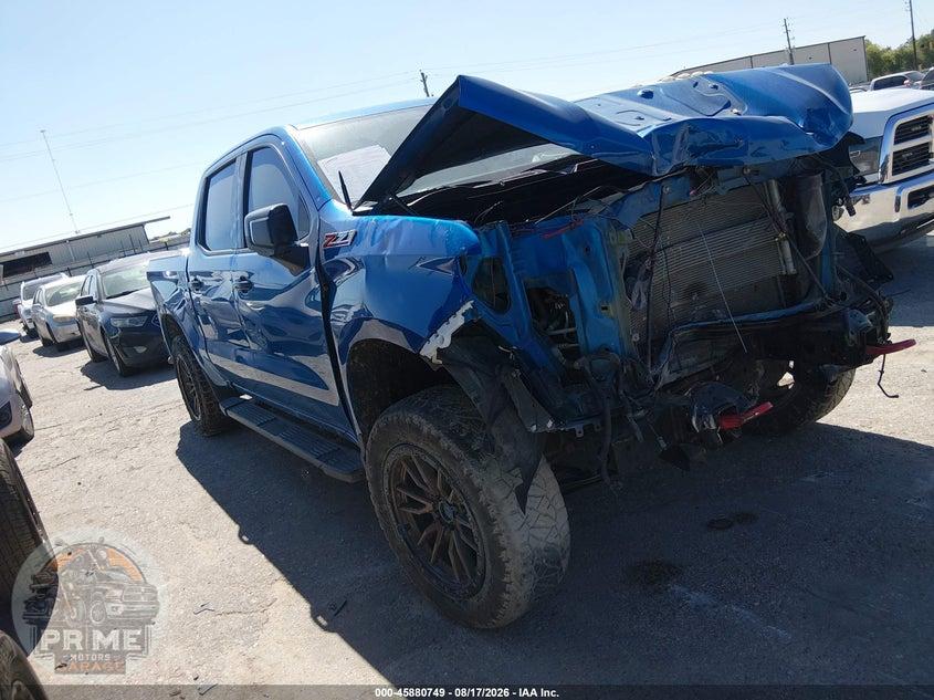 2022 CHEVROLET SILVERADO 1500 4WD  SHORT BED LT TRAIL BOSS