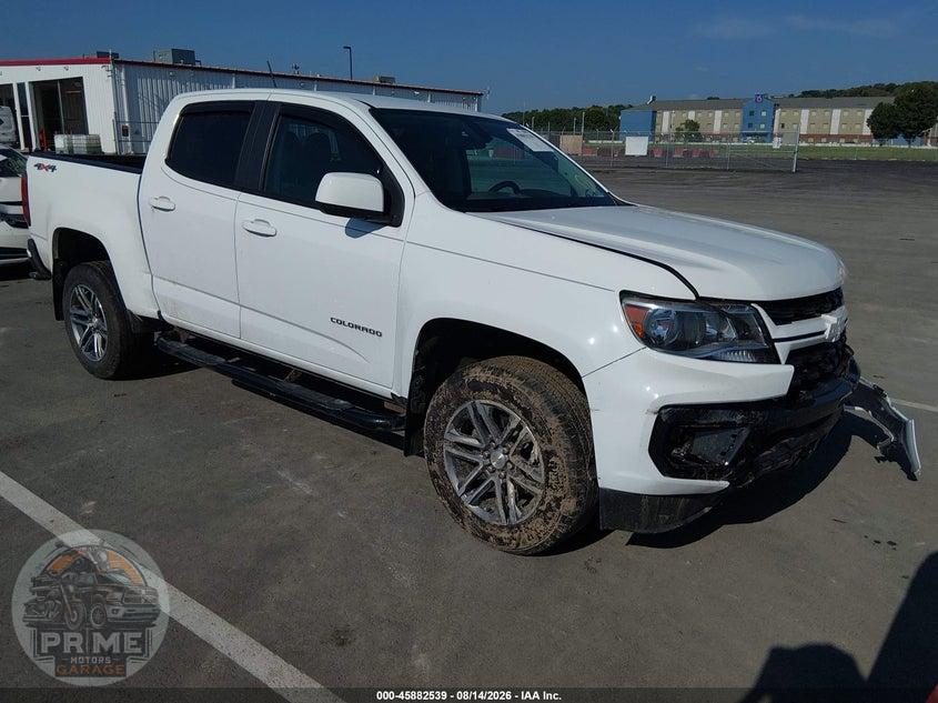 2022 CHEVROLET COLORADO 4WD  SHORT BOX WT