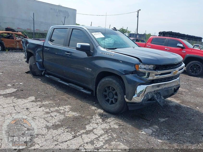 2021 CHEVROLET SILVERADO 1500 2WD  SHORT BED LT