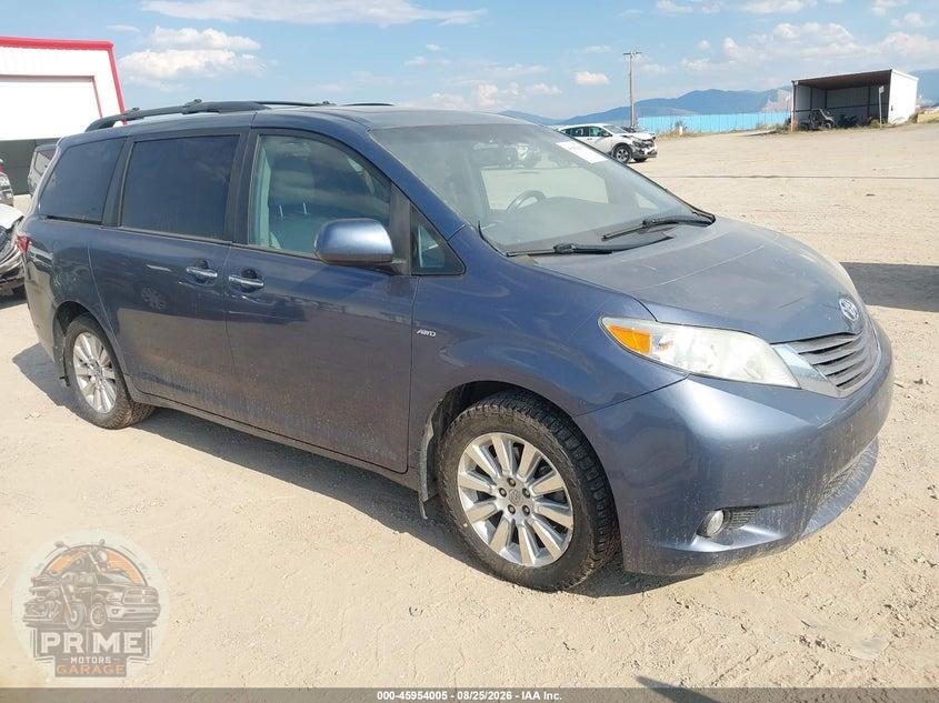 2016 TOYOTA SIENNA XLE PREMIUM 7 PASSENGER