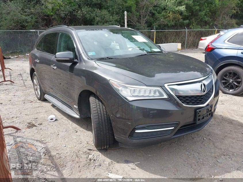 2014 ACURA MDX ADVANCE PKG W/ENTERTAINMENT PKG