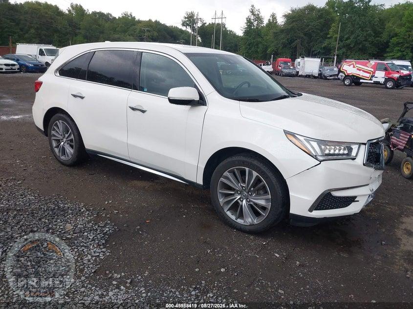 2017 ACURA MDX TECHNOLOGY   ENTERTAINMENT PKGS