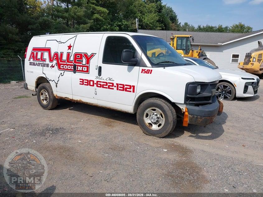 2009 CHEVROLET EXPRESS 2500 WORK VAN