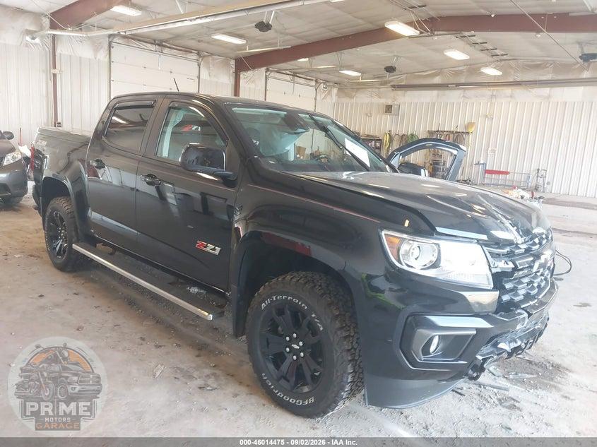 2022 CHEVROLET COLORADO 4WD  SHORT BOX Z71