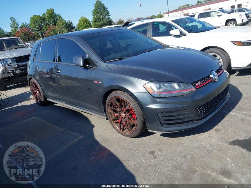 2017 VOLKSWAGEN GOLF GTI AUTOBAHN 4-DOOR/S 4-DOOR/SE 4-DOOR/SPORT 4-DOOR