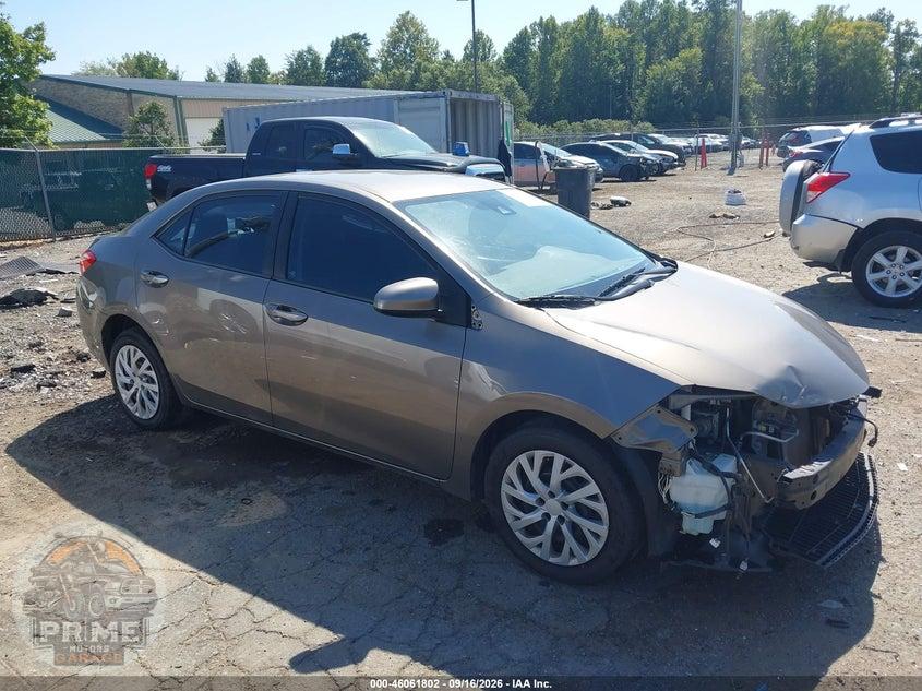 2017 TOYOTA COROLLA LE