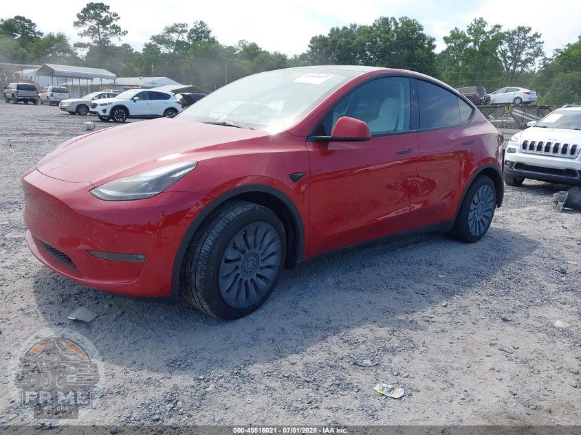 2023 TESLA MODEL Y AWD/LONG RANGE DUAL MOTOR ALL-WHEEL DRIVE — фото 2