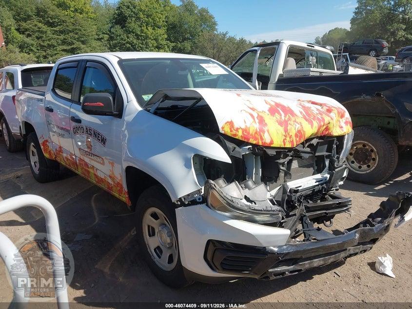 2021 CHEVROLET COLORADO 4WD  SHORT BOX WT
