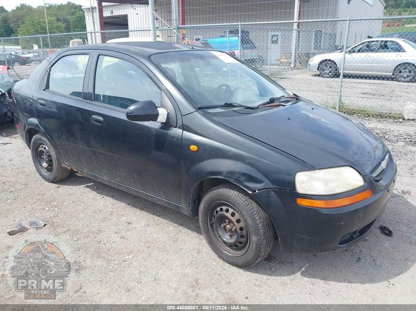 2004 CHEVROLET AVEO