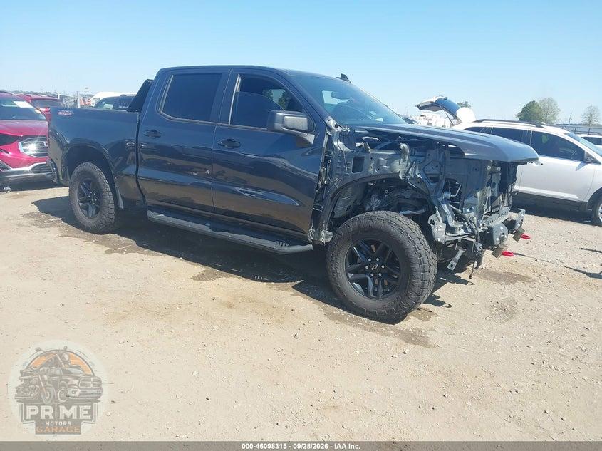 2021 CHEVROLET SILVERADO 1500 4WD  SHORT BED LT TRAIL BOSS