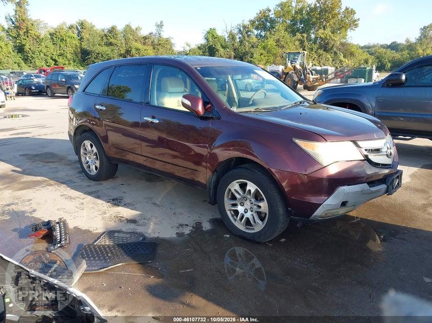 2009 ACURA MDX TECHNOLOGY PACKAGE