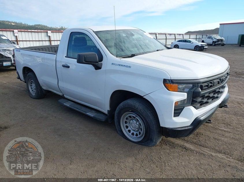 2022 CHEVROLET SILVERADO 1500 4WD  LONG BED WT