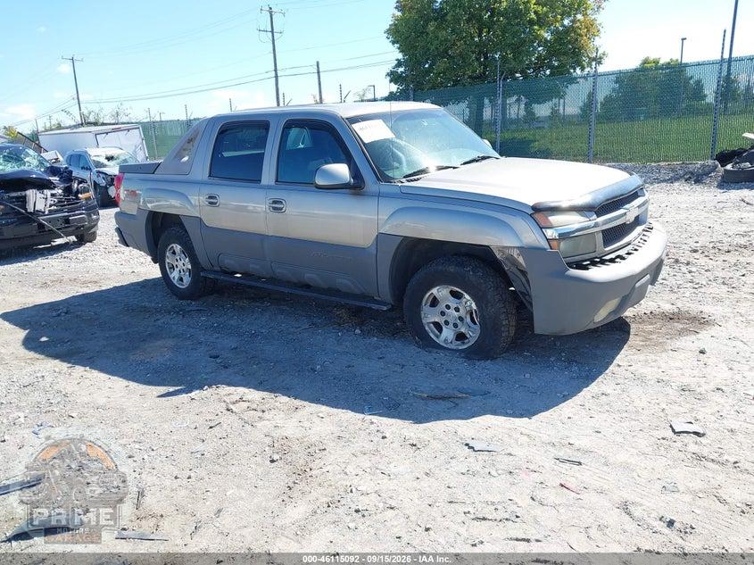 2002 CHEVROLET AVALANCHE 1500