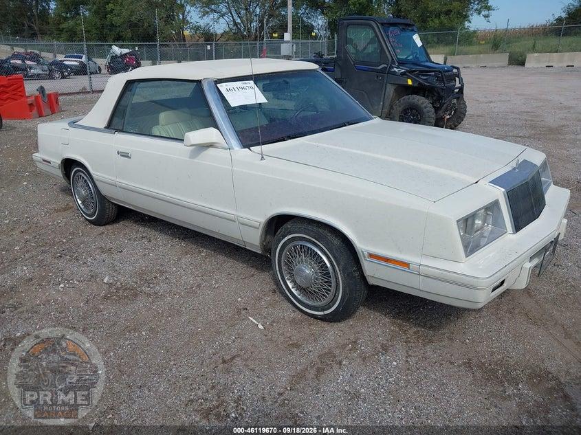 1984 CHRYSLER LEBARON
